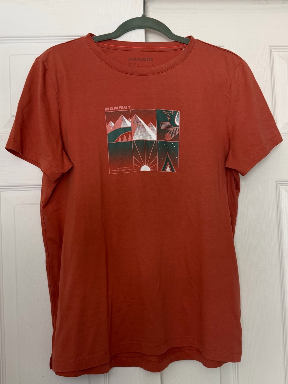 Mammut Rust Red Graphic T-Shirt